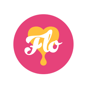 Here we flo logo