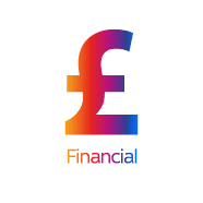 Pound sign icon for financial segmentation