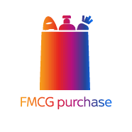 Shopping bag icon for FMCG purchases